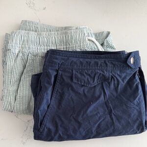 Men’s J.Crew 6” Swim Trunks (Set of 2, Medium)